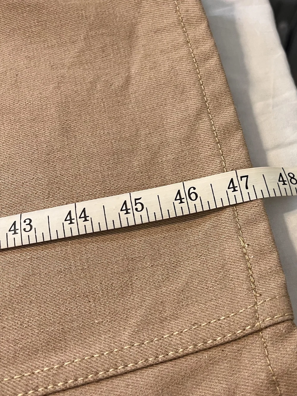 Byon The Limit. Men's Beige Denim Pants W40 L33
